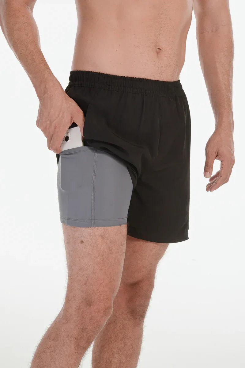 Shorts Fitness Preto