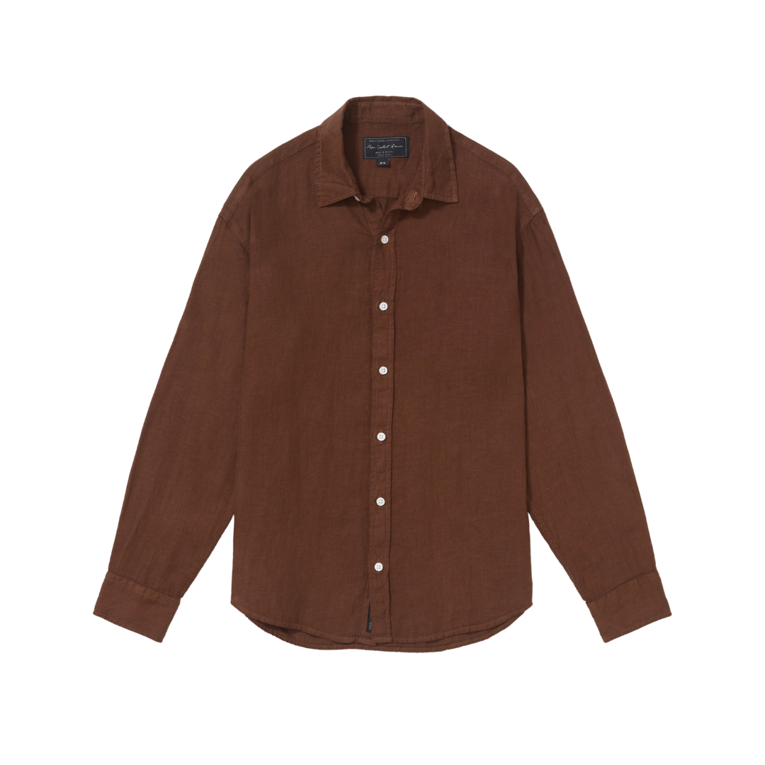 Camisa Resort Marrom