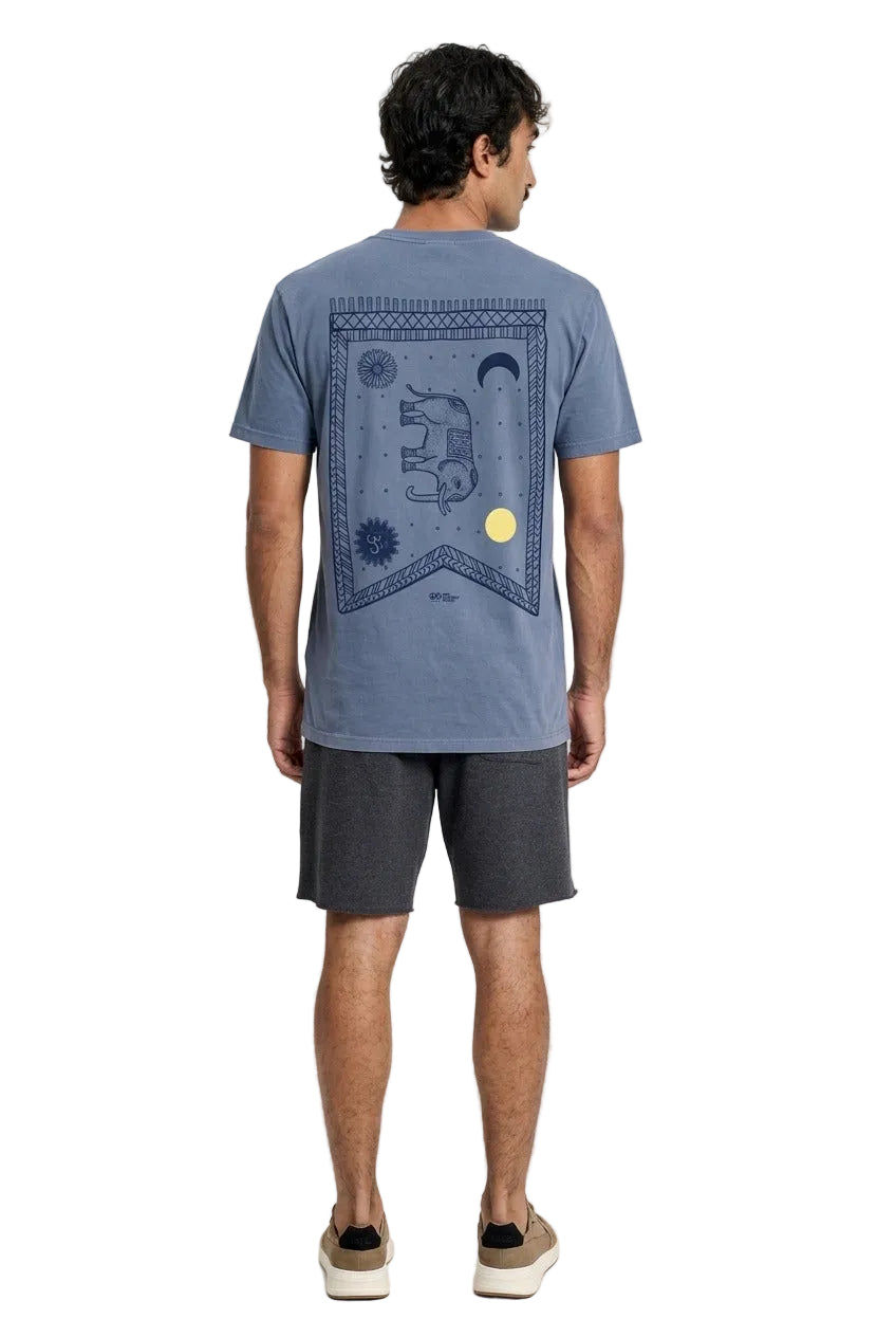 Camiseta Prime Estonada Sri Lanka Azul