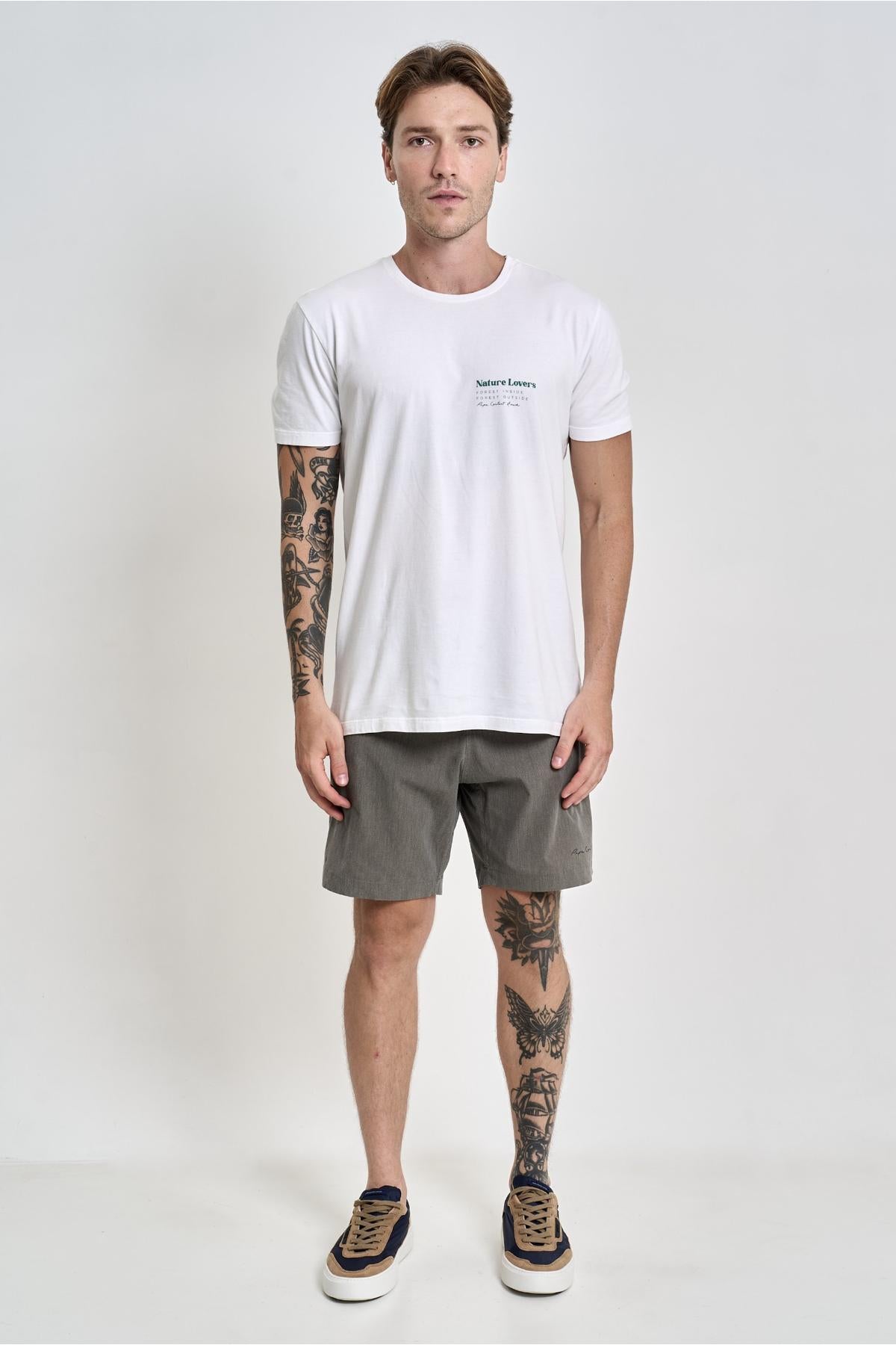 Camiseta Temple White