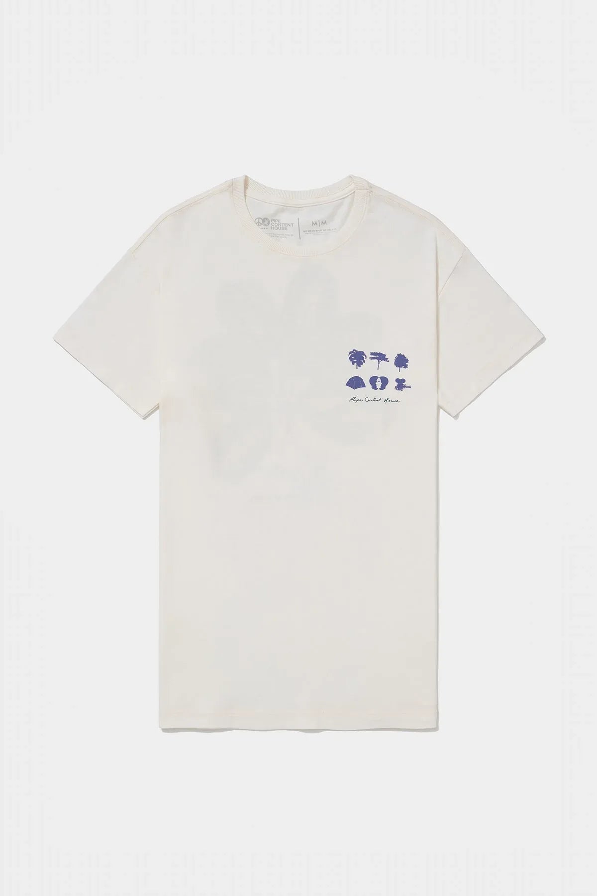 Camiseta Peacock Branca