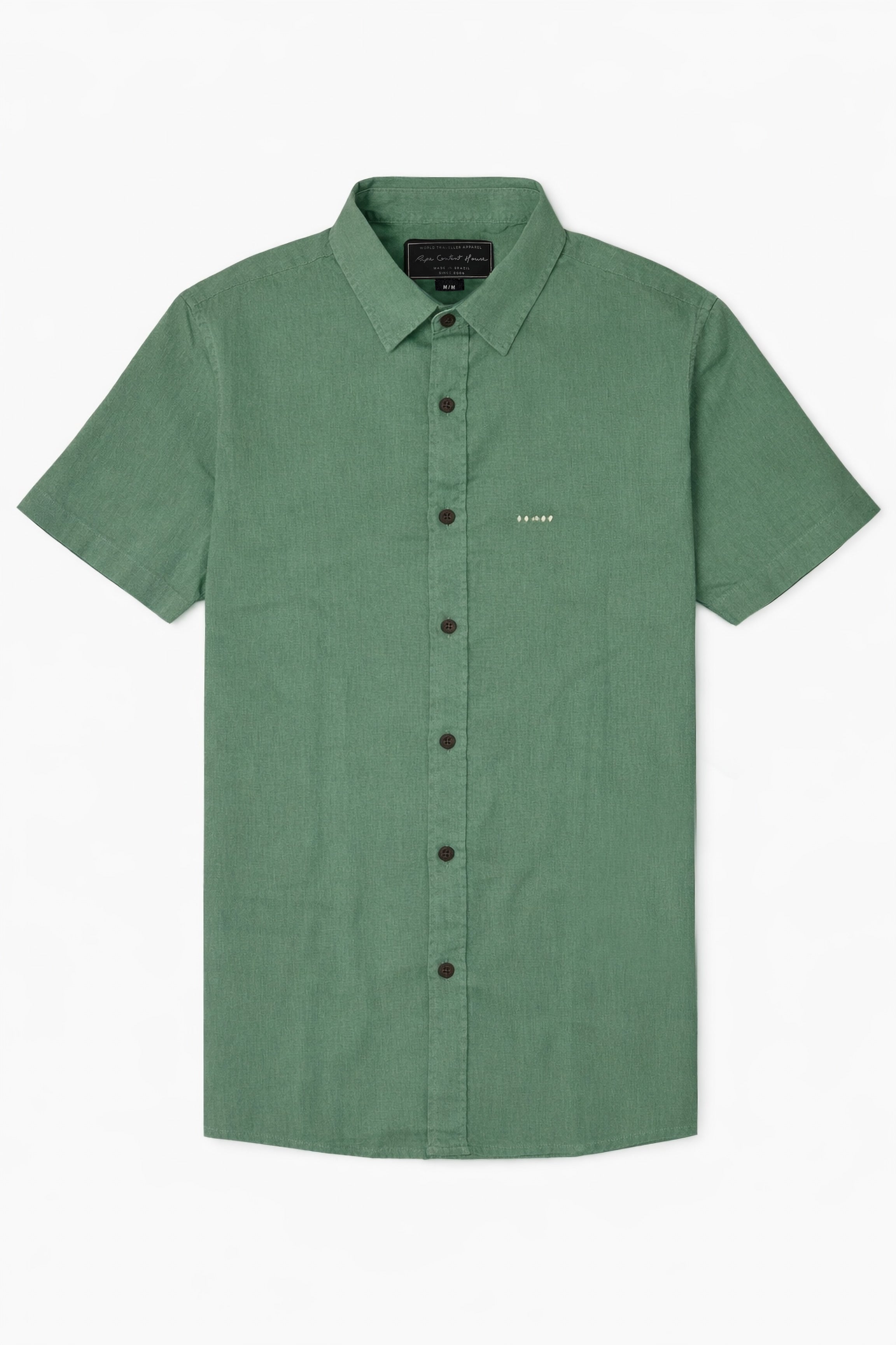 Camisa Linnen Verde