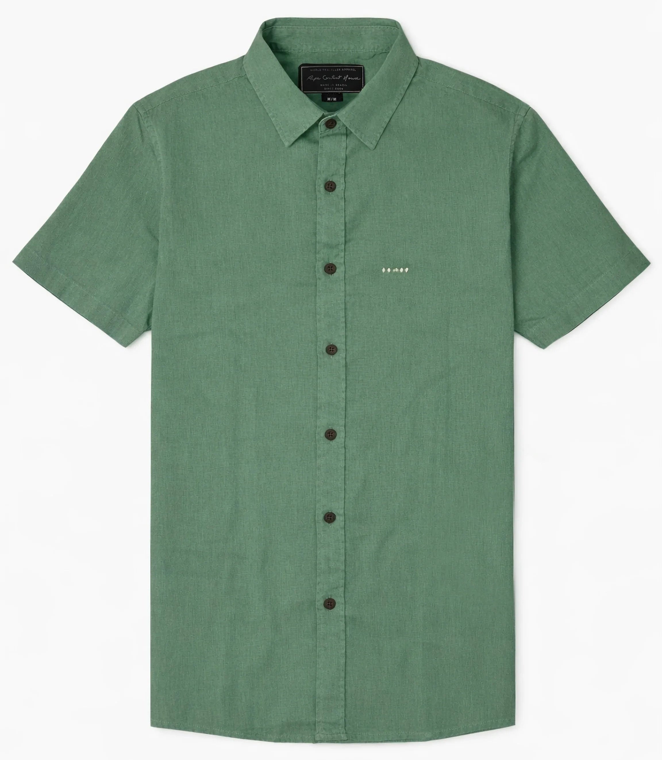 Camisa Linnen Verde