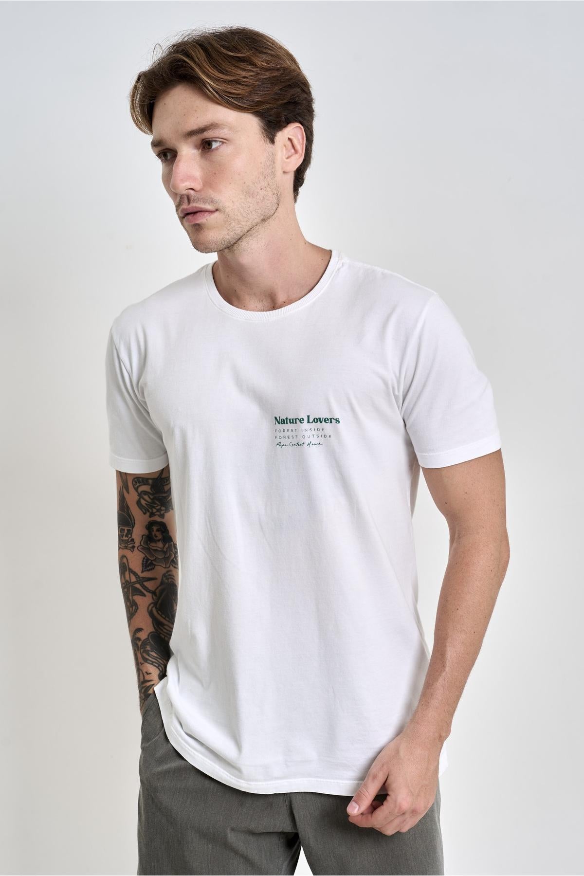 Camiseta Temple White