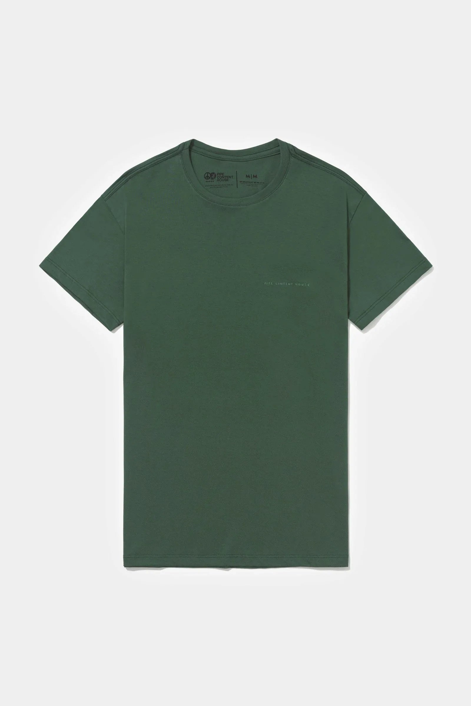 Camiseta Pima Pipe Verde