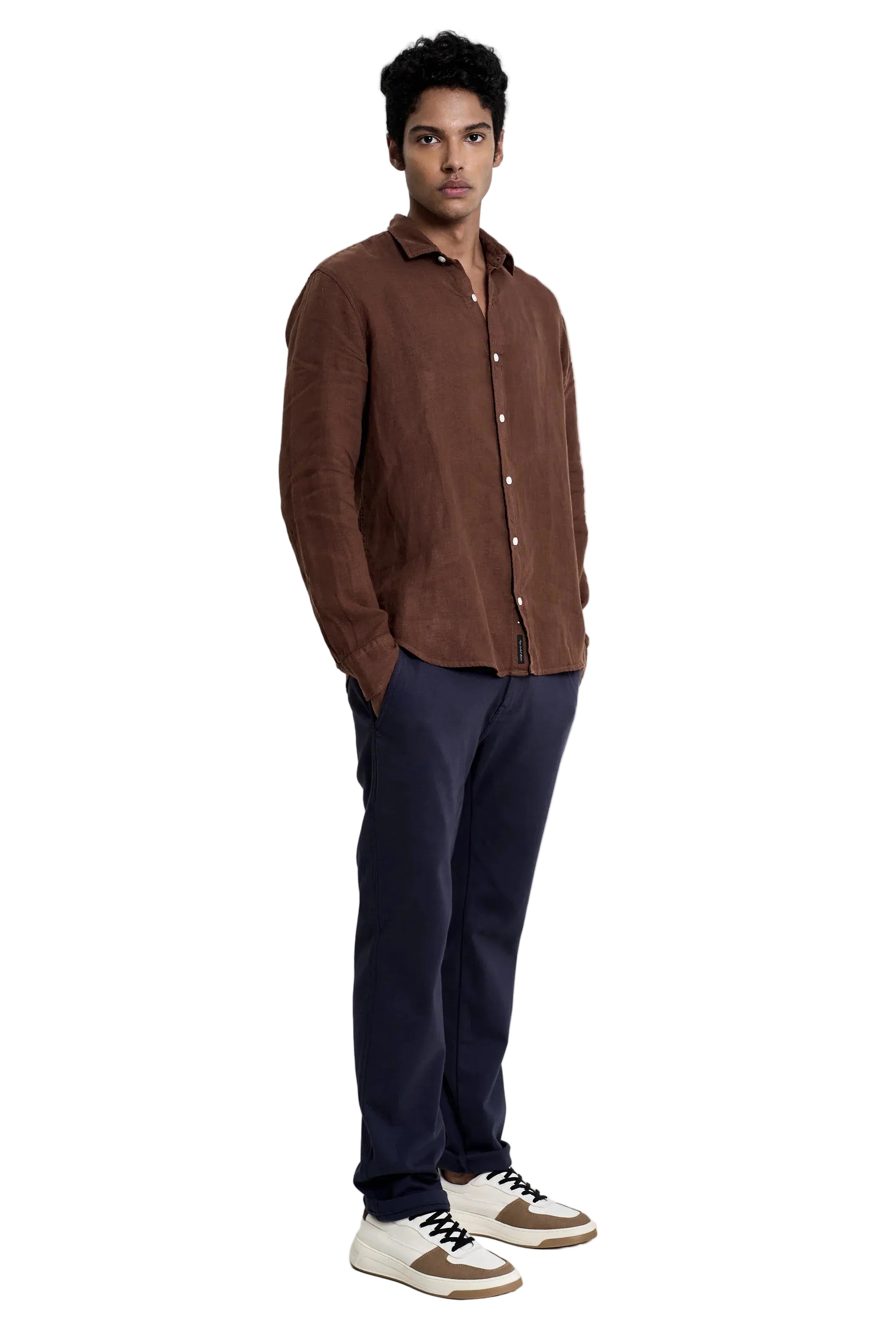 Camisa Resort Marrom