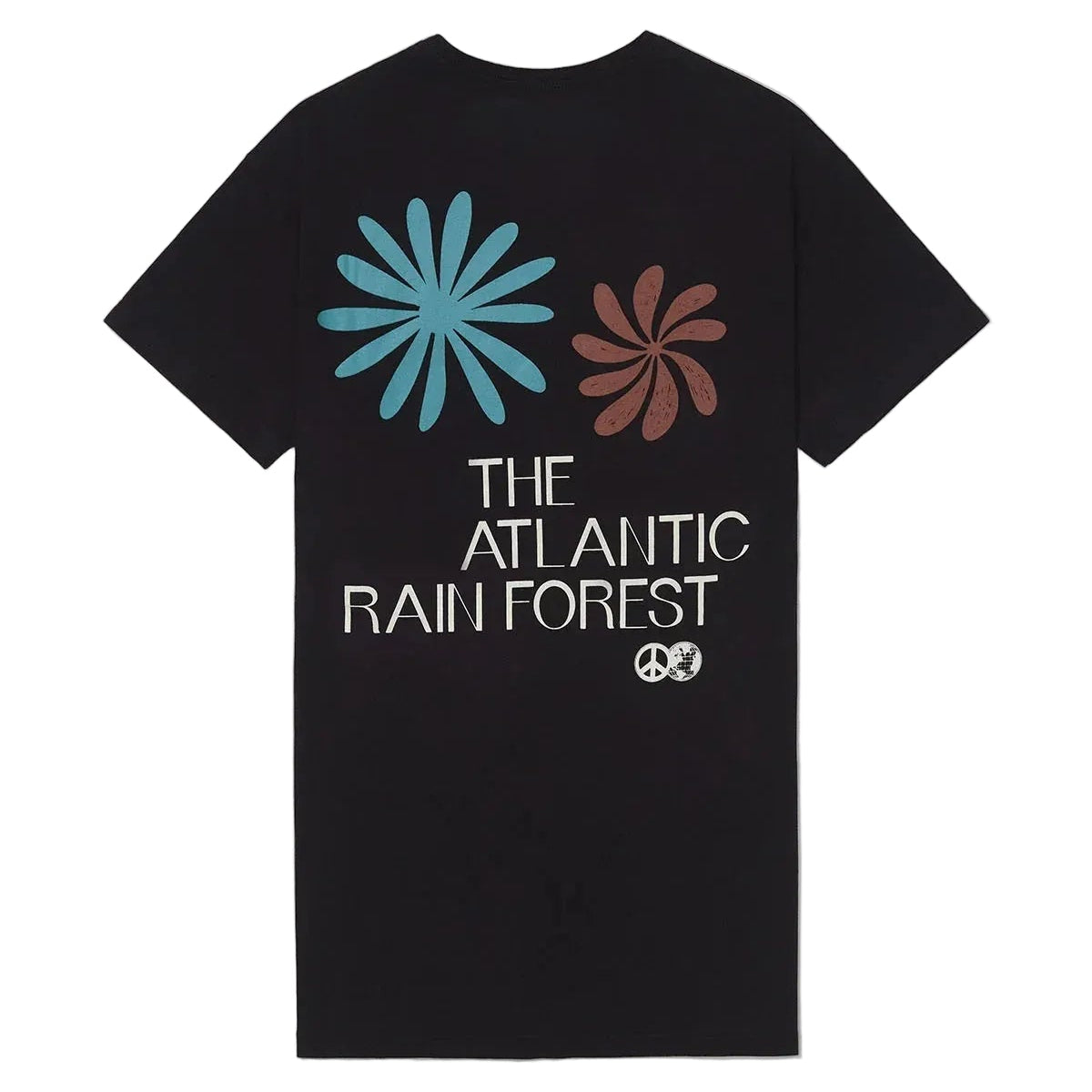 Camiseta Wood Print Preta
