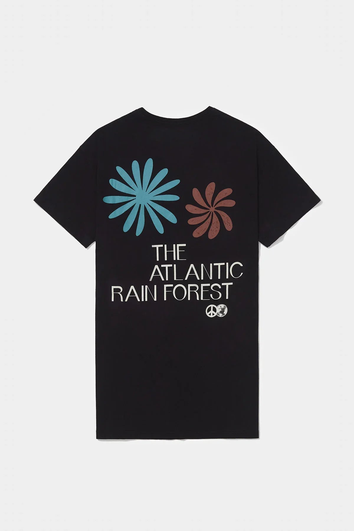 Camiseta Wood Print Black