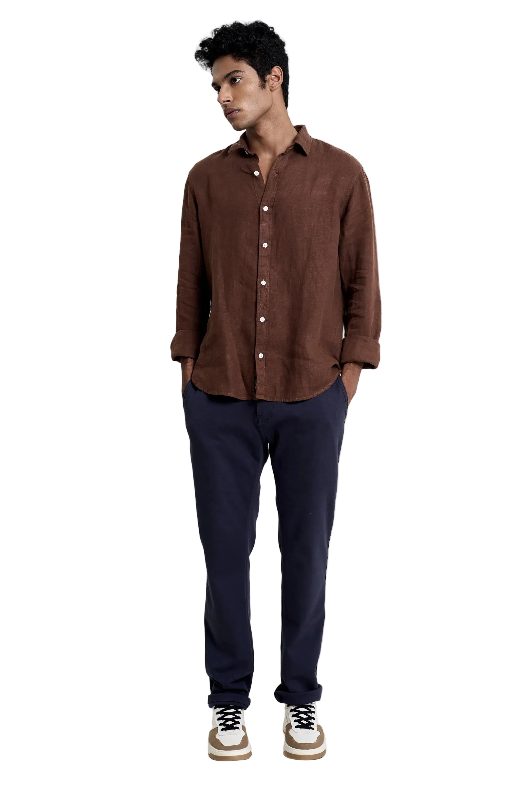 Camisa Resort Marrom