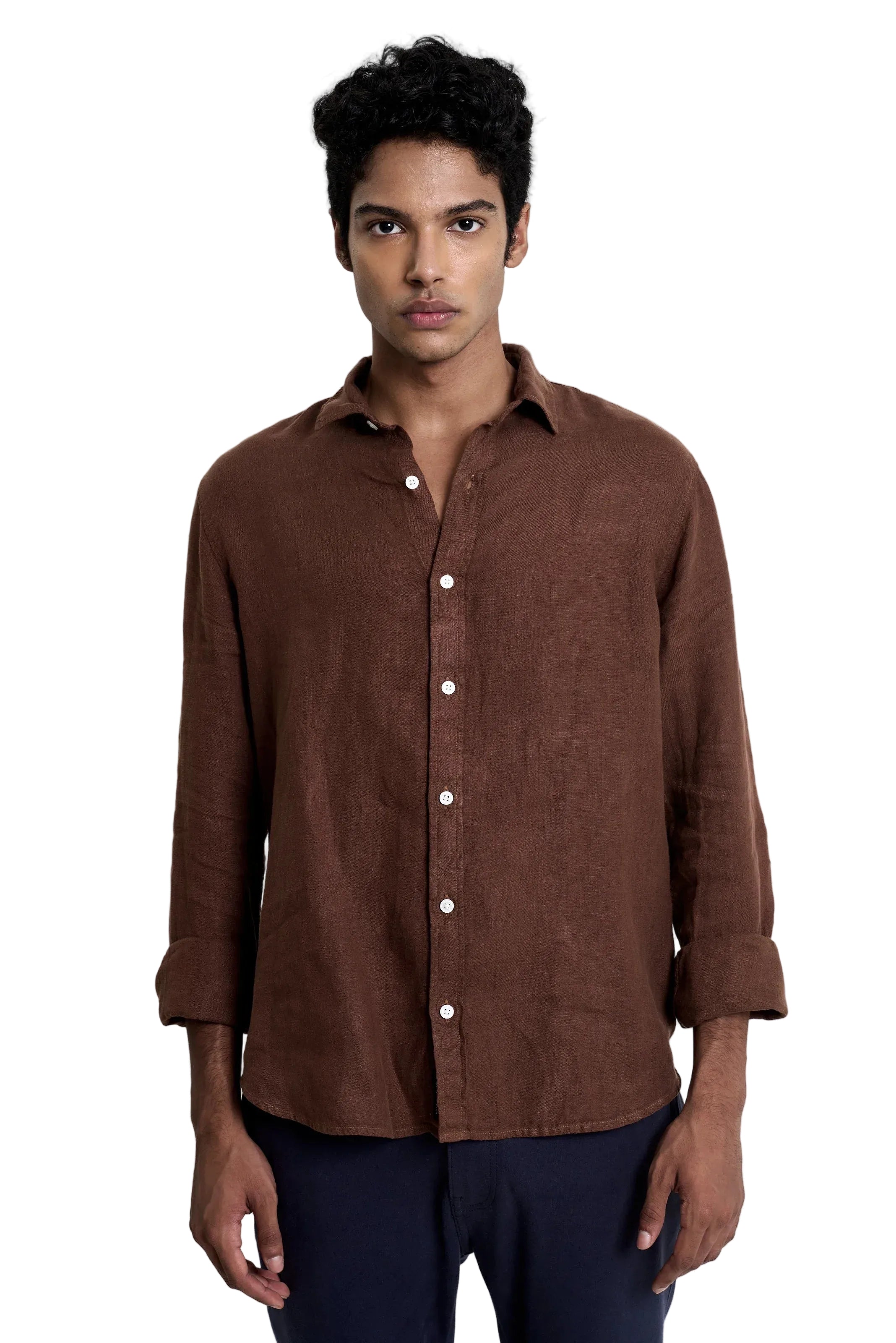 Camisa Resort Marrom