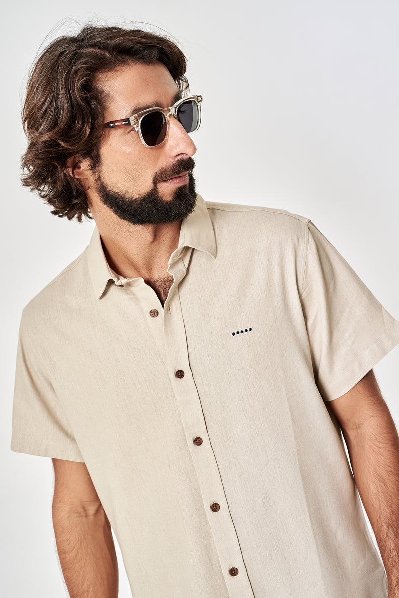 CAMISA LINEN NATURAL