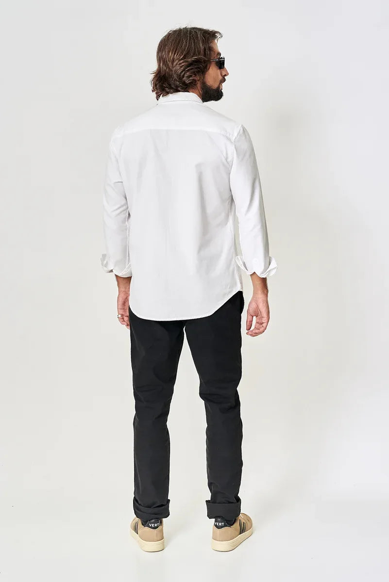 Camisa Oxford Branca