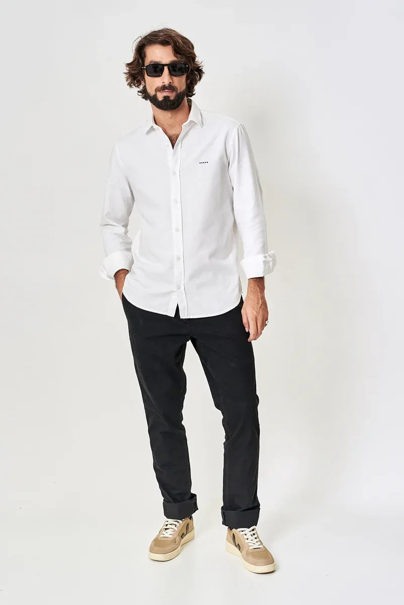 Camisa Oxford Branca