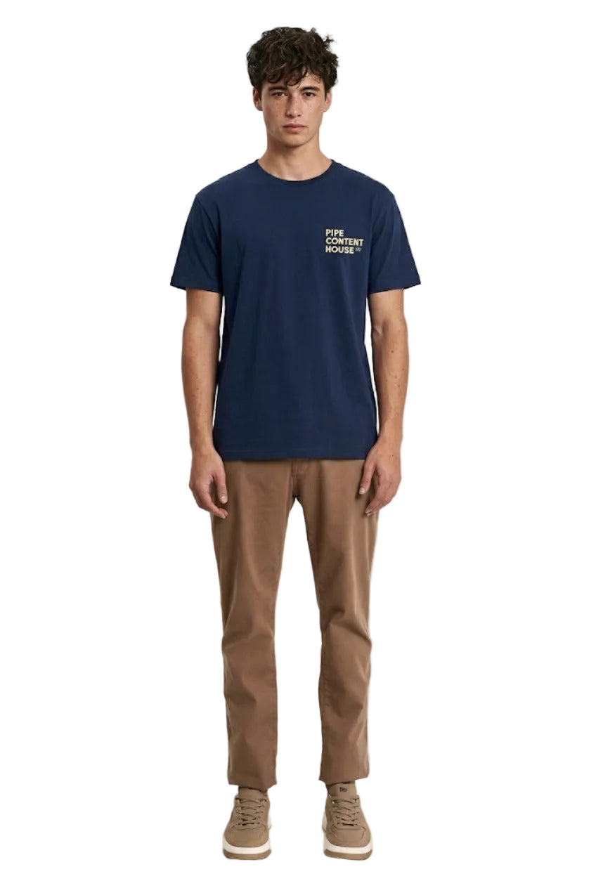 Camiseta Prime Estonada Better Place Azul