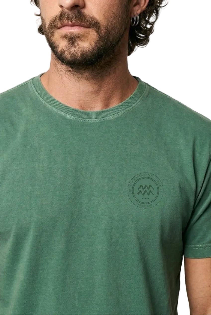 Camiseta Prime Estonada Blue Era Verde
