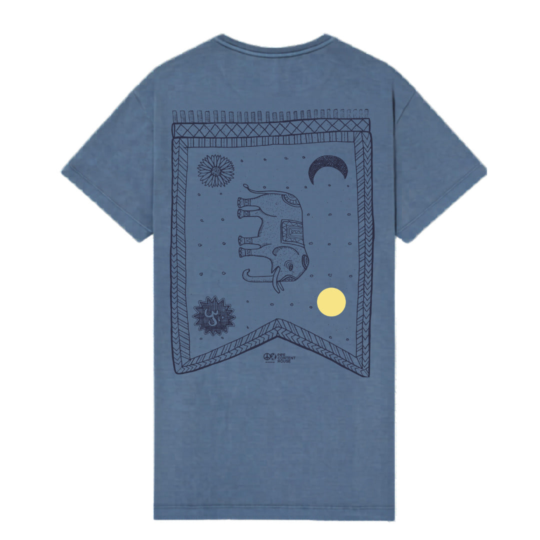 Camiseta Prime Estonada Sri Lanka Azul