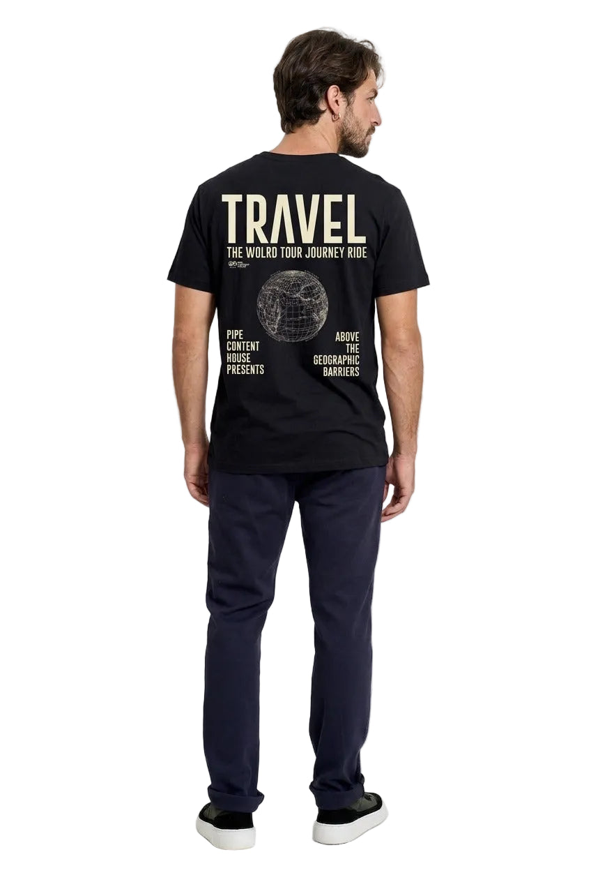 Camiseta Prime Travel Preta