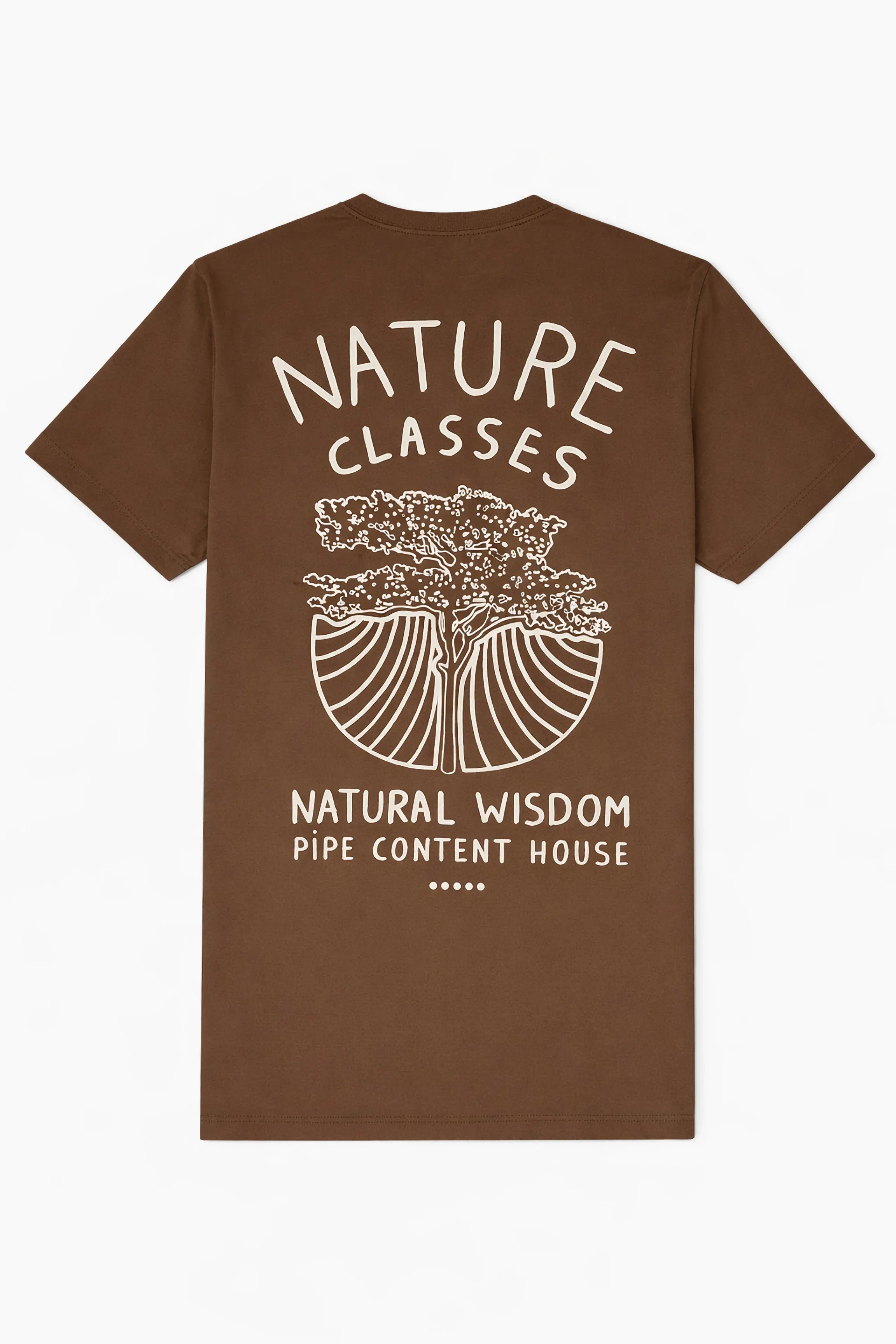 Camiseta Fitness Nature Marrom