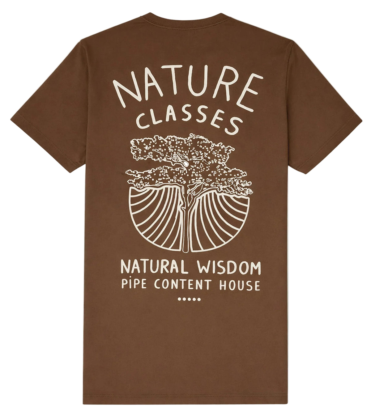 Camiseta Fitness Nature Classes Marrom