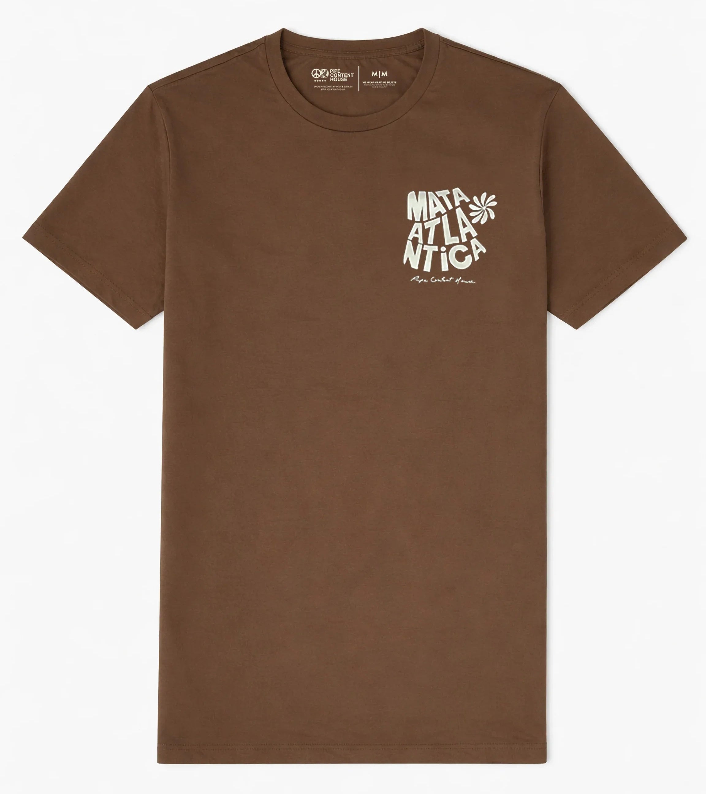 Camiseta Fitness Nature Marrom
