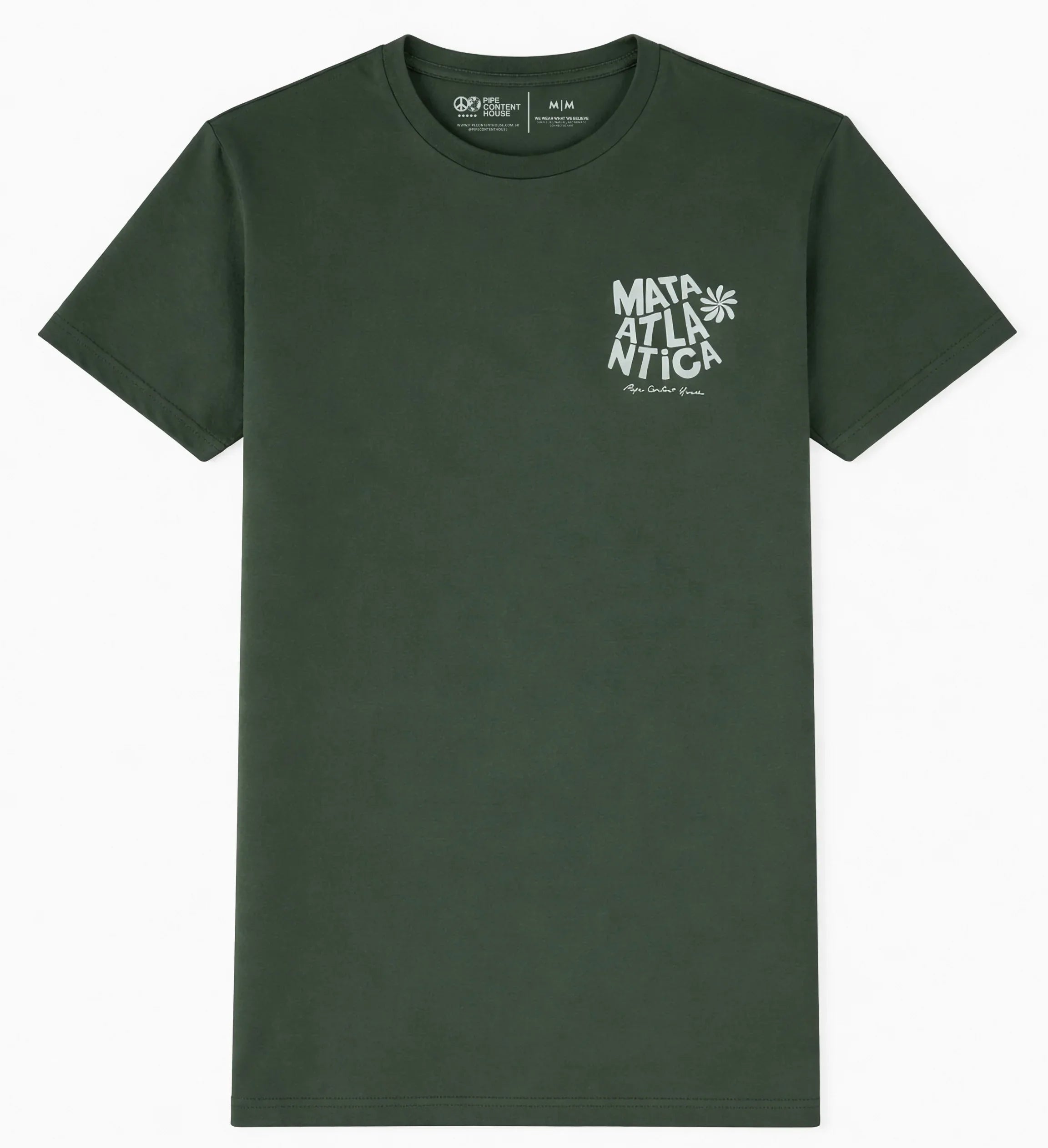 Camiseta Fitness Herb Verde