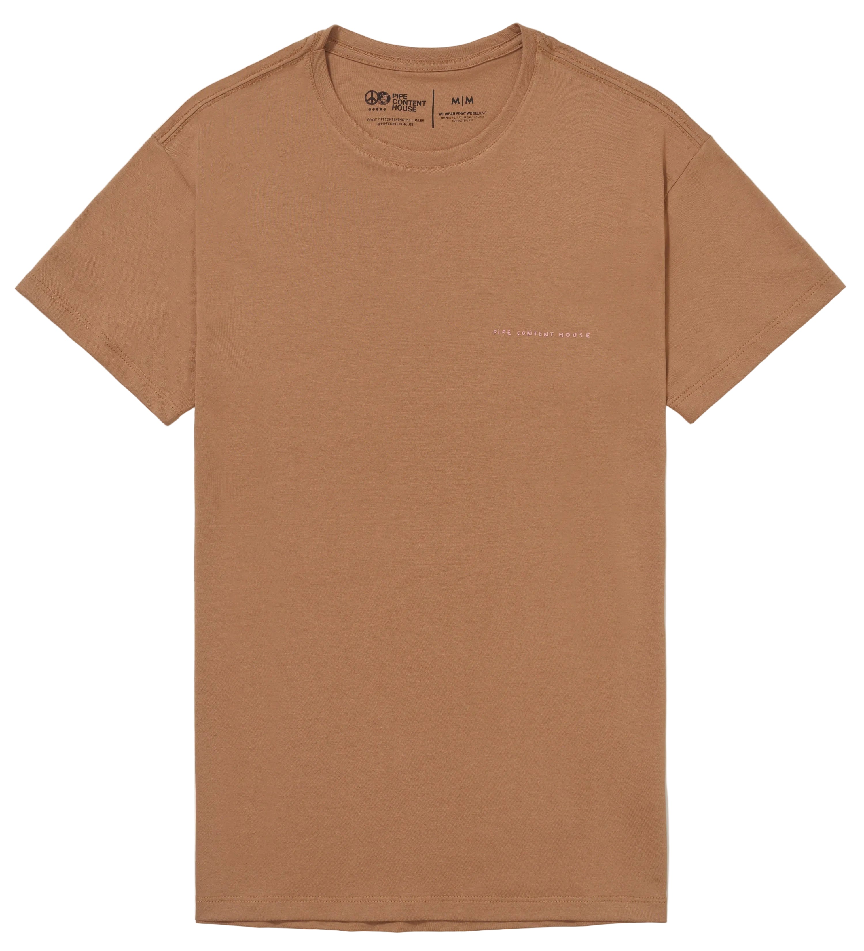 Camiseta Estonada Cáqui