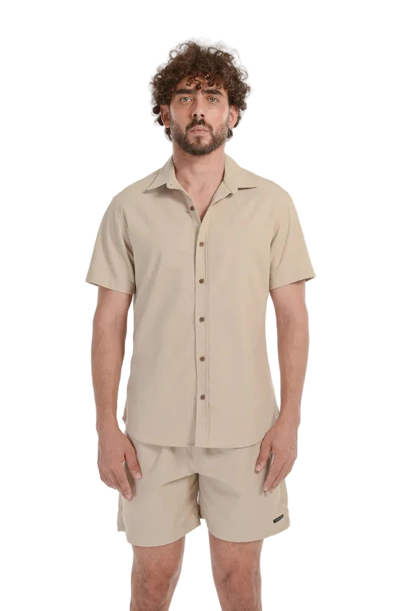 Camisa Linnen Natural