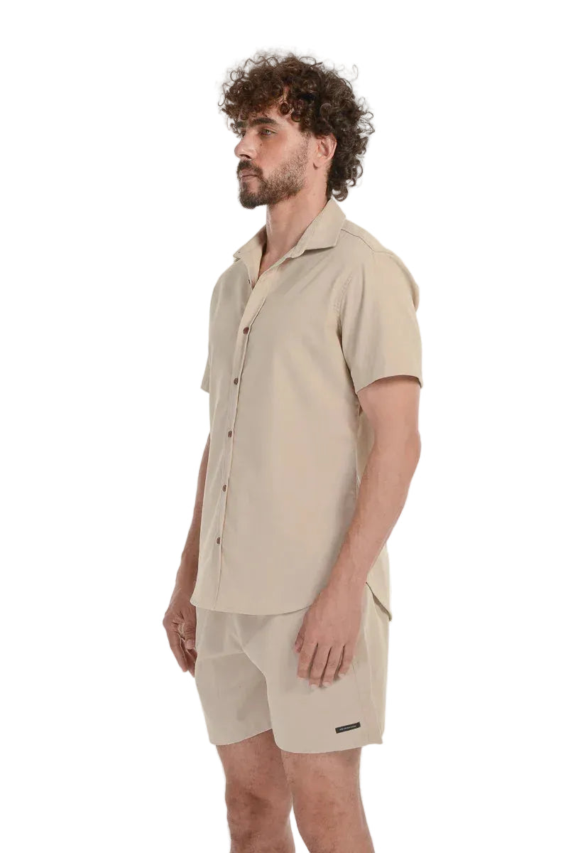 Camisa Linnen Natural