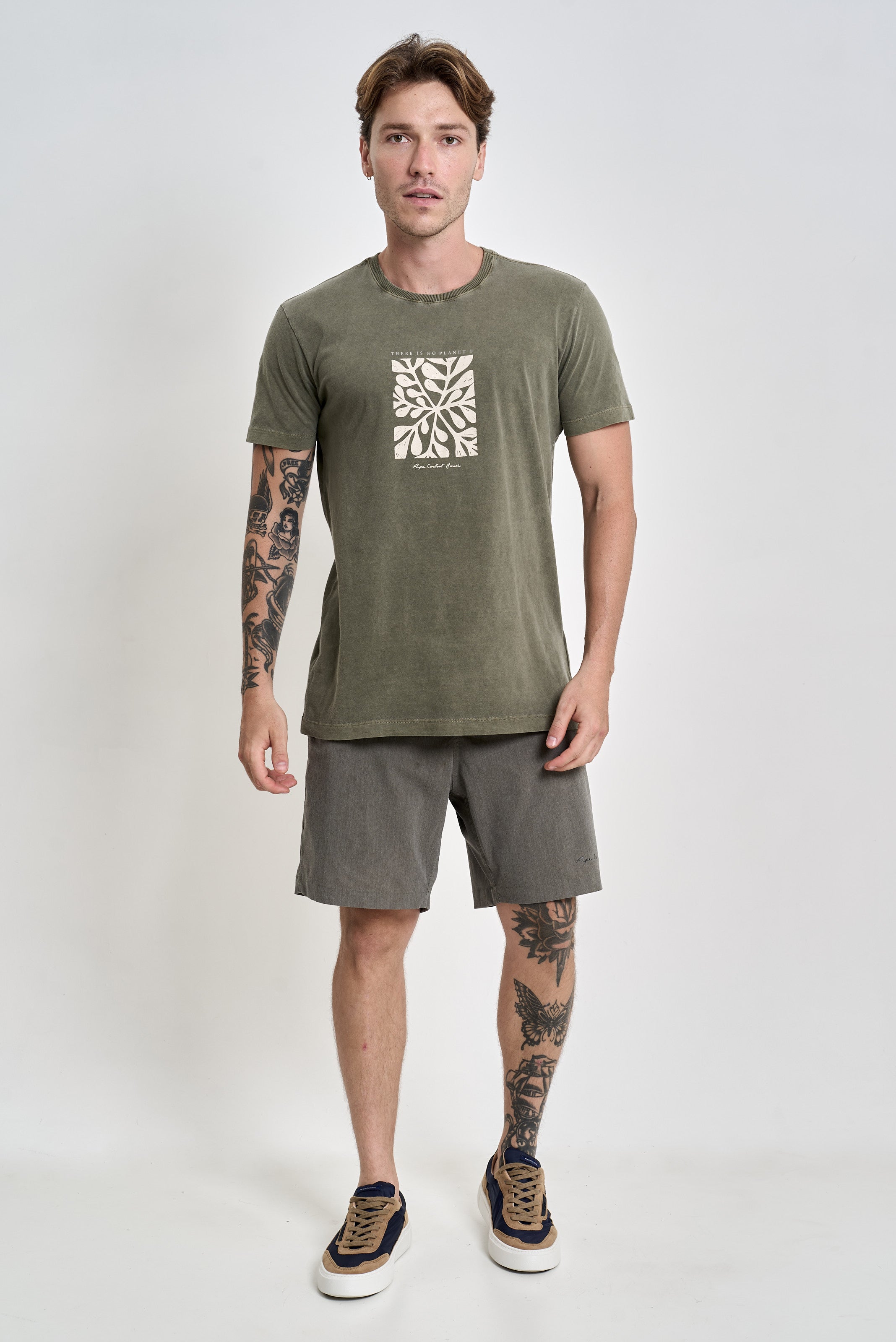 Camiseta Leaf Verde