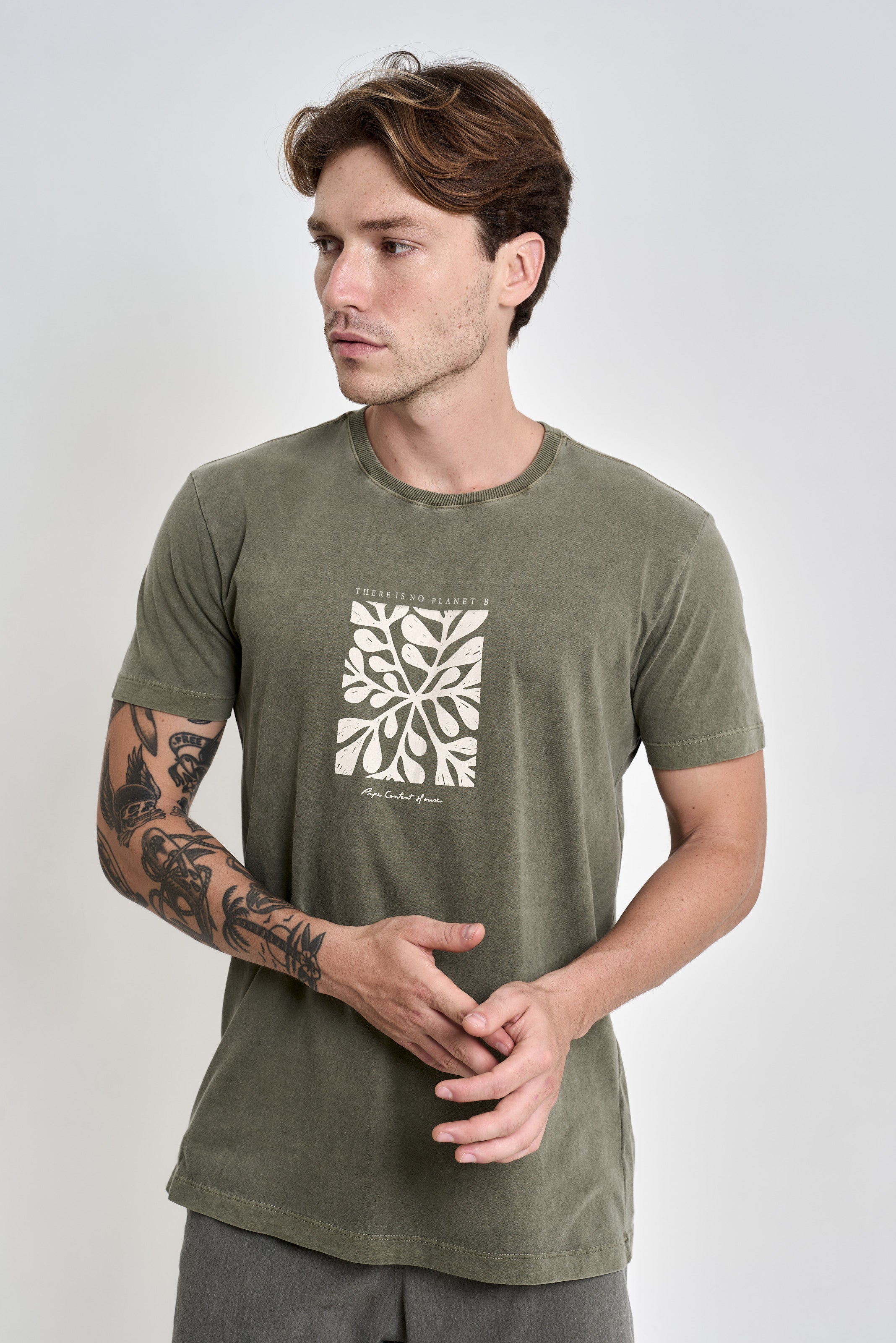 Camiseta Leaf Verde