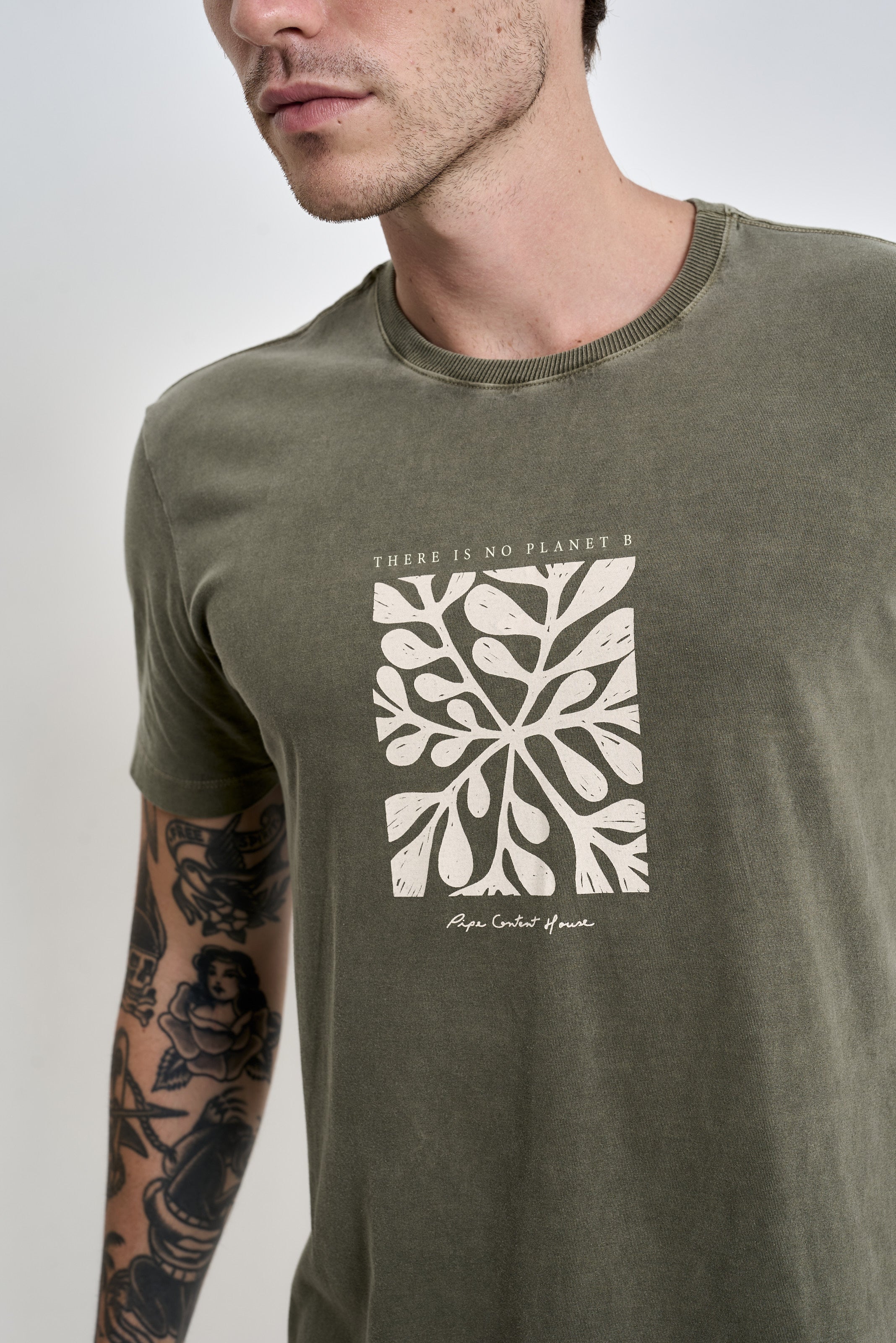Camiseta Leaf Verde