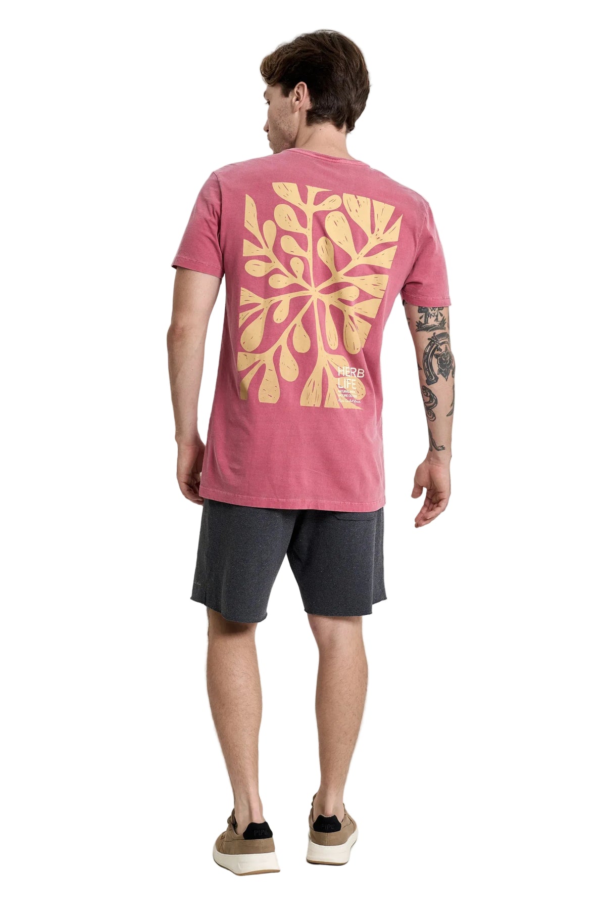 Camiseta Nine Petals Coral