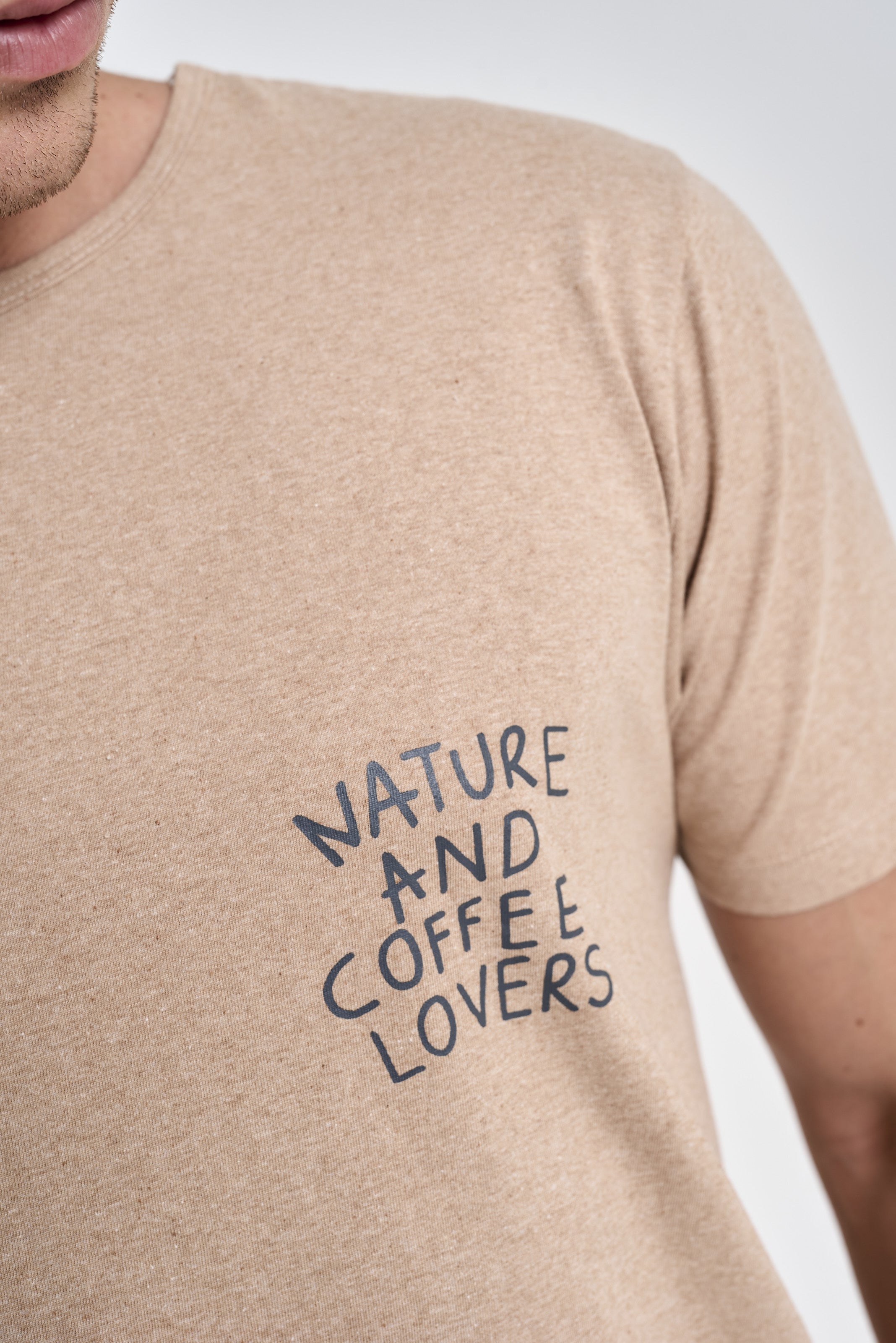 Camiseta Coffee Marrom