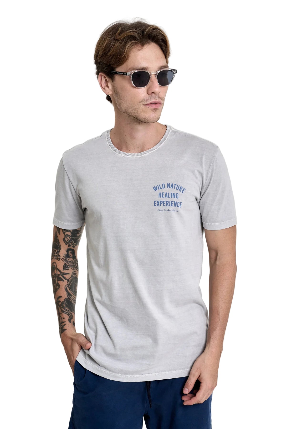Camiseta Experience Cinza