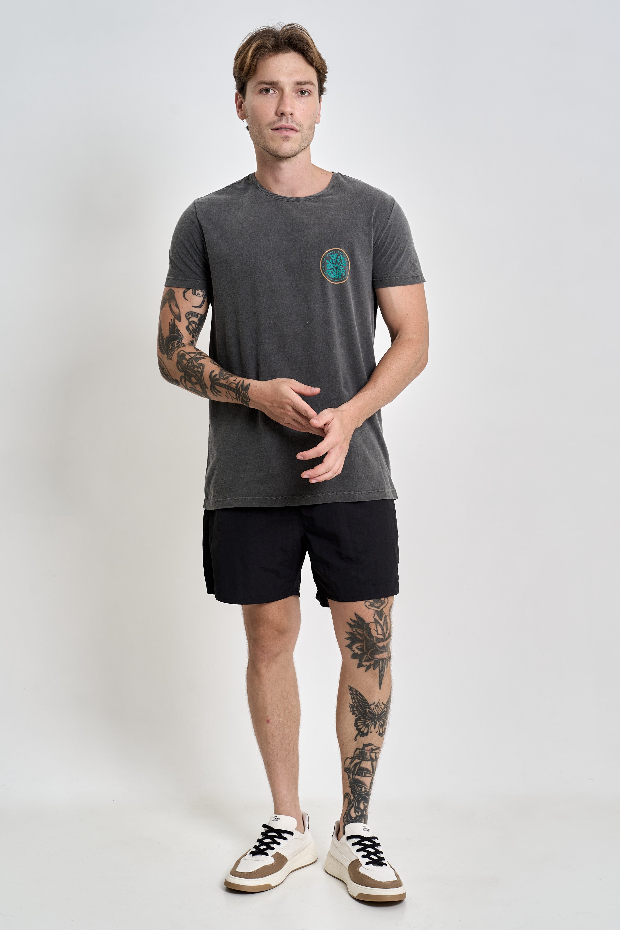 Camiseta Members Chumbo
