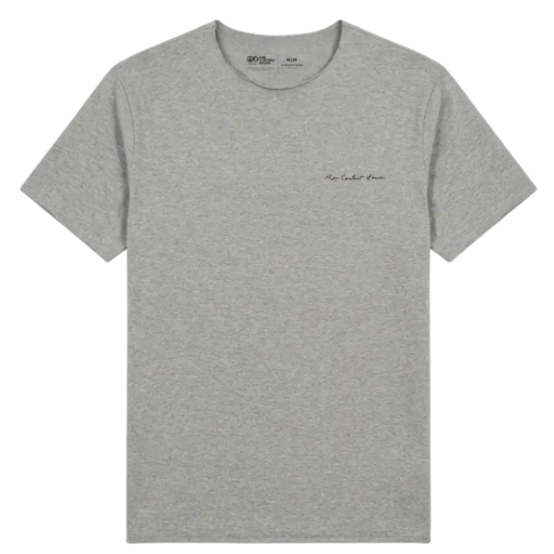 Camiseta Algodão Egípcio Cinza