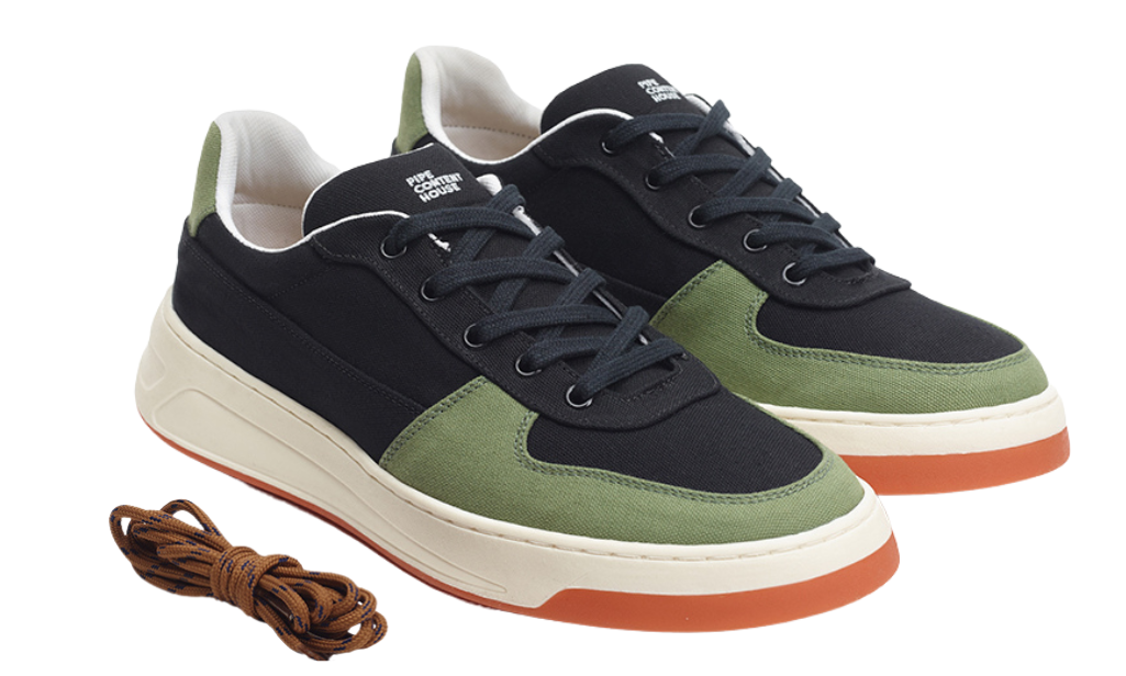 Tênis Aeropipe Preto Verde