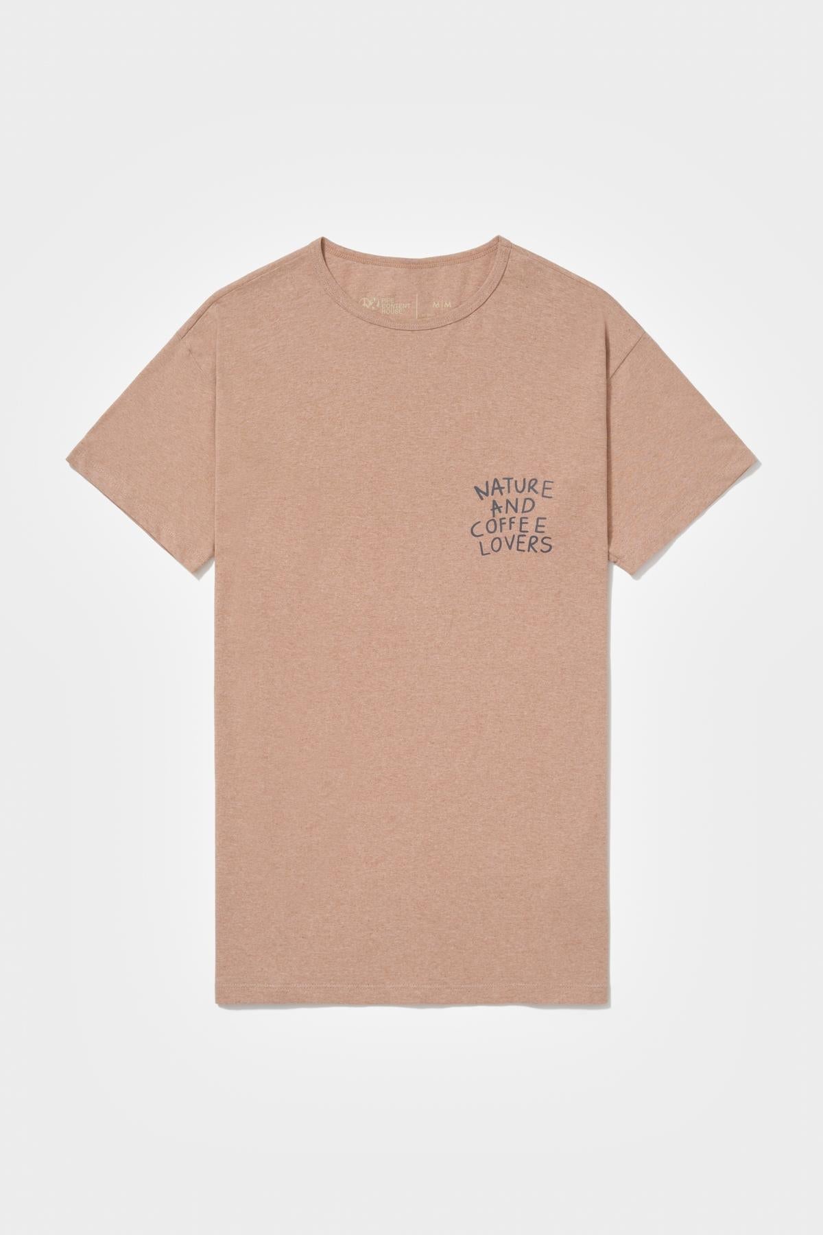 Camiseta Coffee Marrom