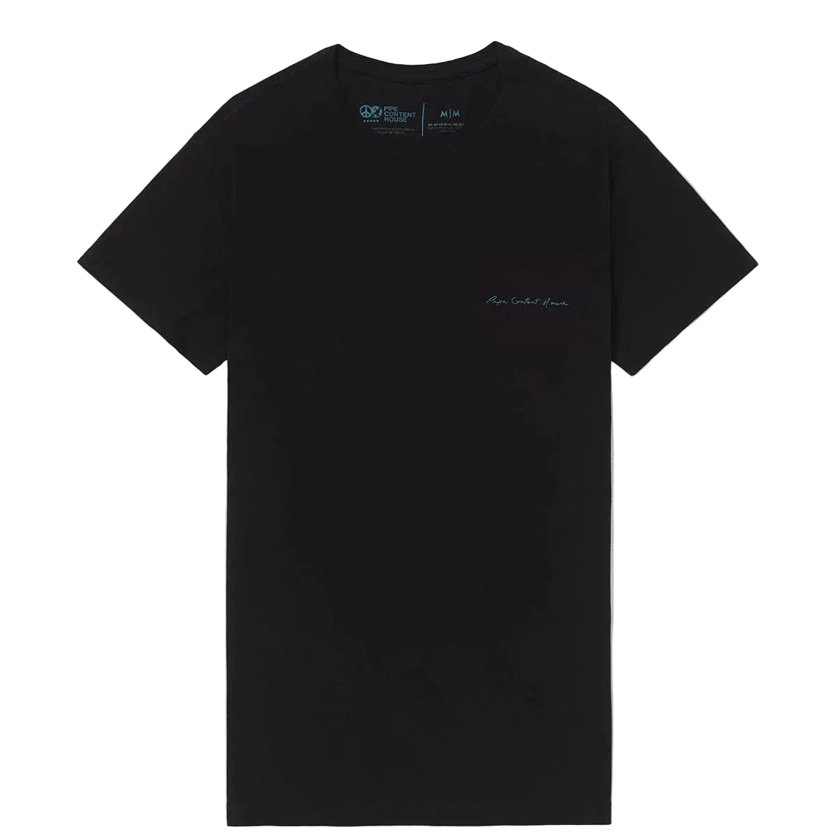 Camiseta Wood Print Preta