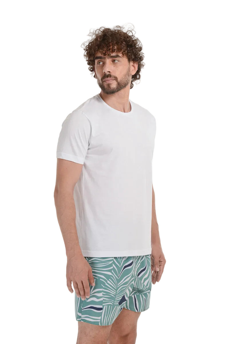 Camiseta Algodão Egípcio Branca