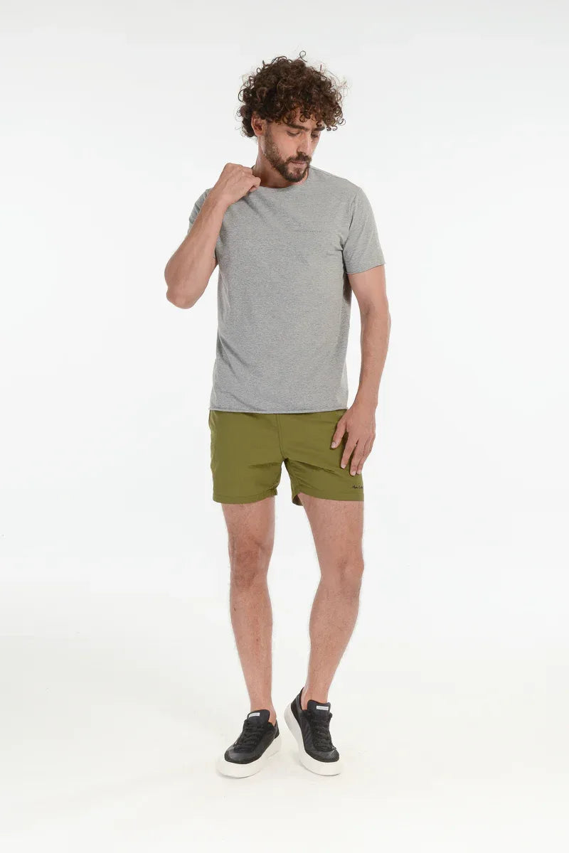 Camiseta Algodão Egípcio Cinza
