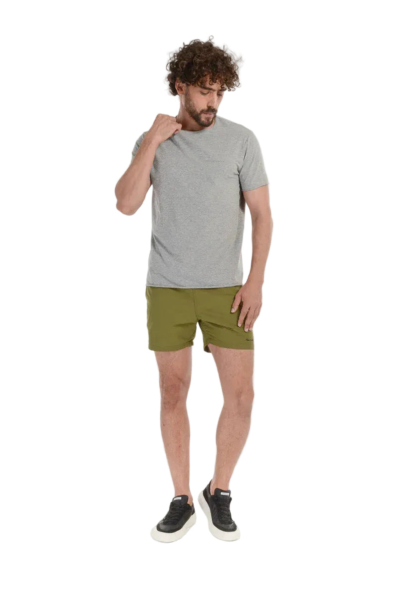 Camiseta Algodão Egípcio Cinza