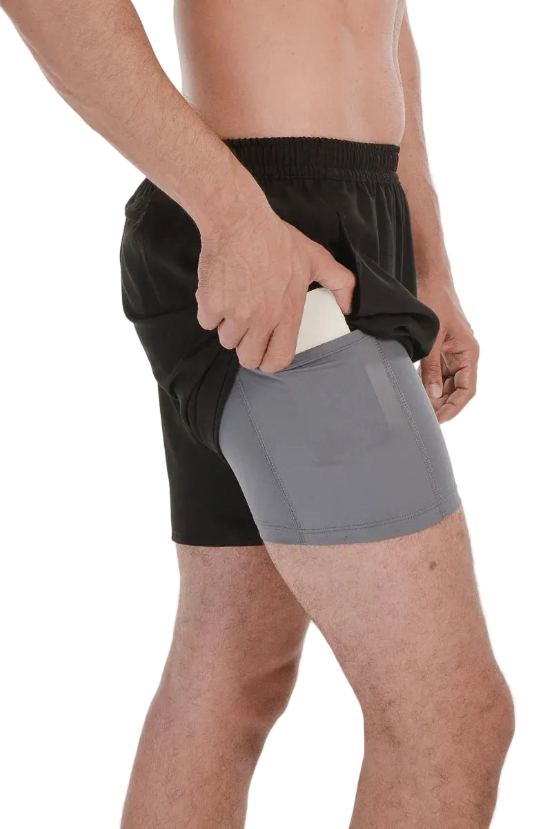 Shorts Fitness Preto