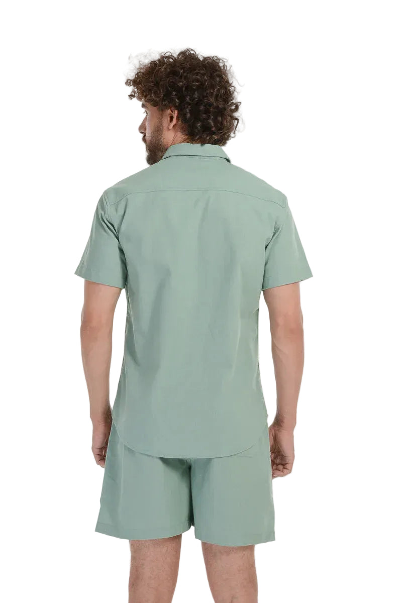 Camisa Linnen Verde