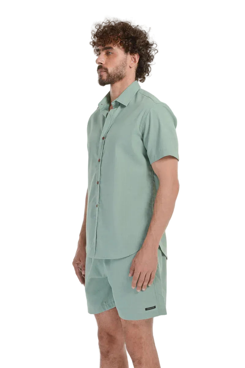 Camisa Linnen Verde