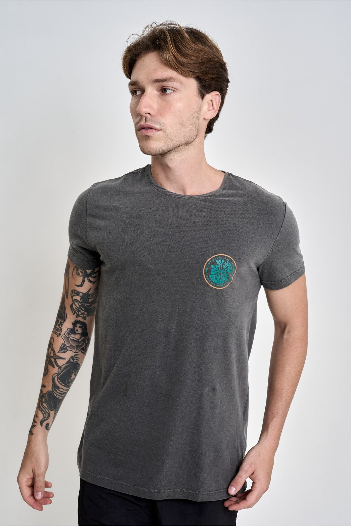 Camiseta Members Cinza