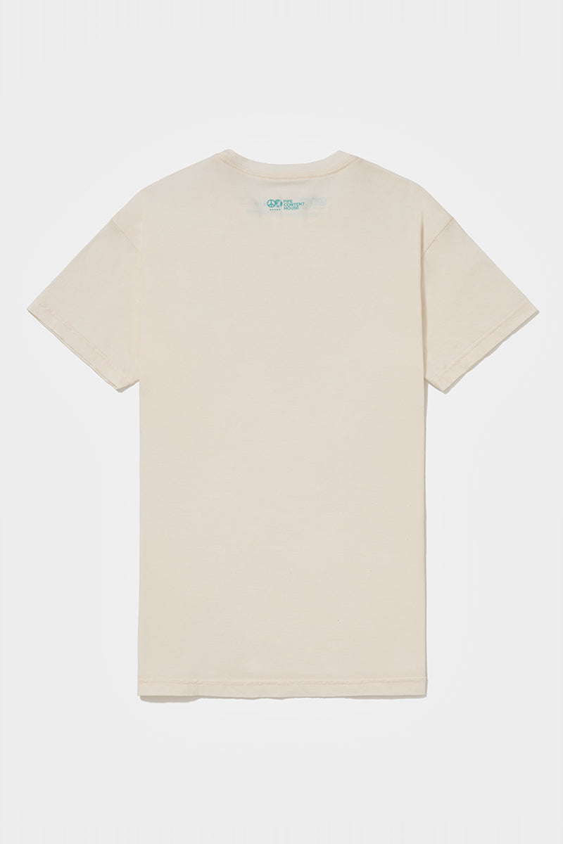 Camiseta Mountain off-white
