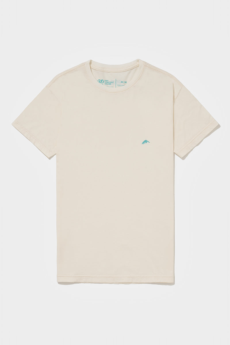 Camiseta Mountain off-white