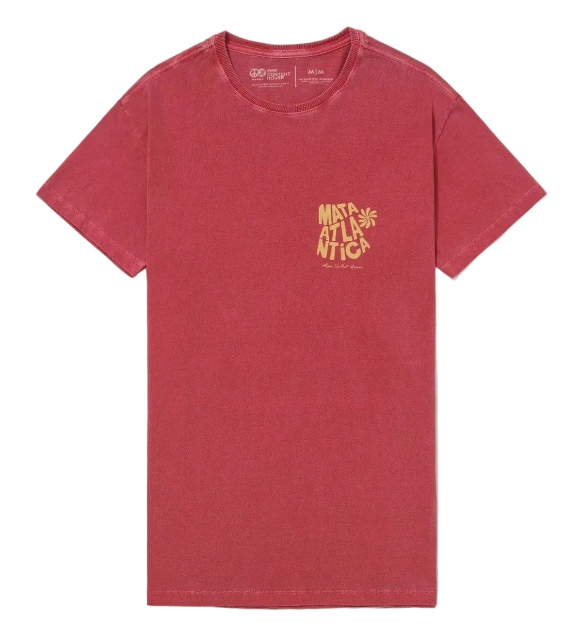 Camiseta Nine Petals Coral