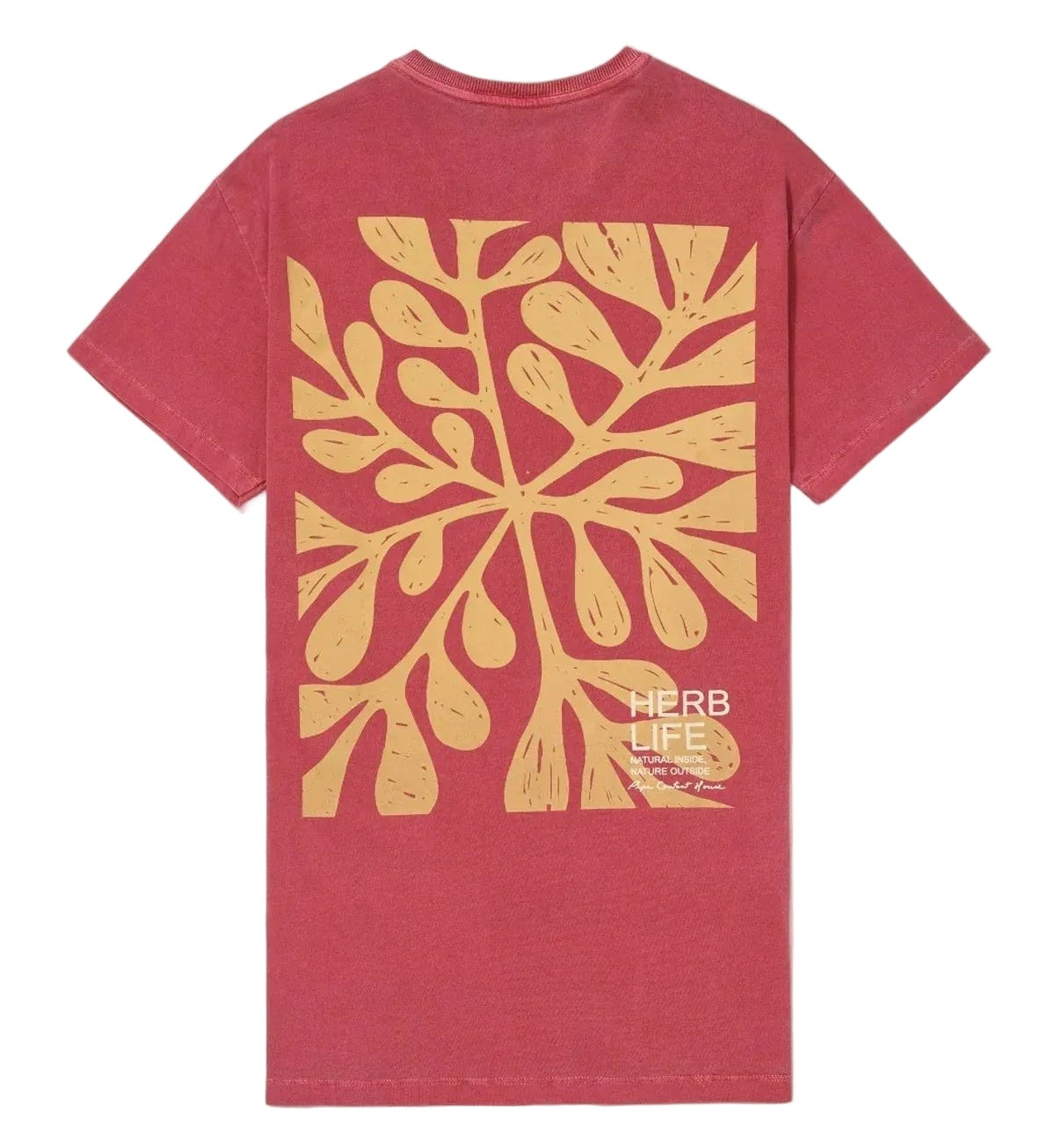 Camiseta Nine Petals Coral